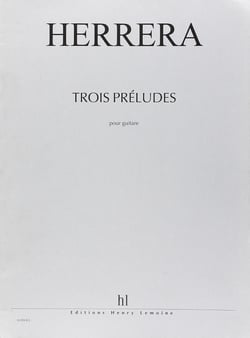 Préludes (3) - partition guitare