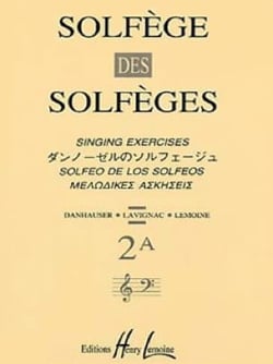 Solfège des Solfèges Vol.2A avec accompagnement - méthode Solfège