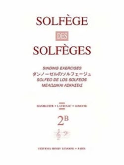 Solfège des Solfèges Vol.2B avec accompagnement - méthode Solfège