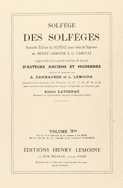 Solfège des Solfèges Vol.3B sans accompagnement - méthode Solfège