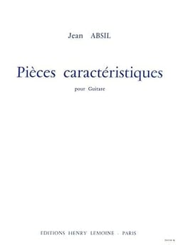 Pièces caractéristiques - partition guitare