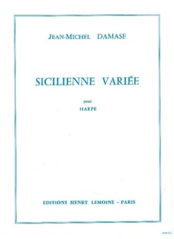 Sicilienne variée - partition harpe