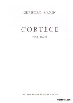 Cortège - partition Piano