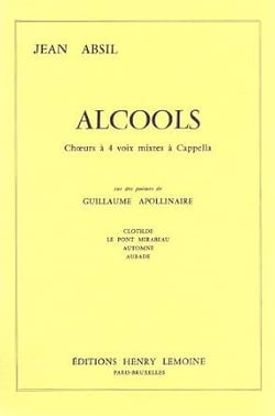 Alcools Op.43 - partition voix