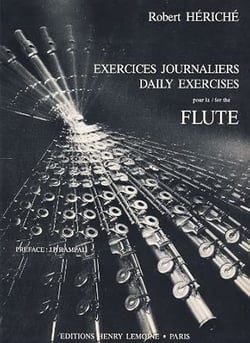 Exercices journaliers - partition flûte