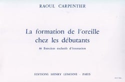 Formation de l'oreille - partition formation musicale