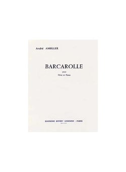 Barcarolle - partition Piano