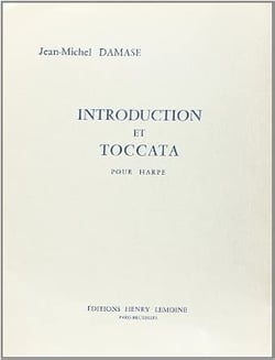 Introduction et toccata - partition harpe