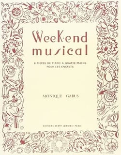 Week-end musical - partition Piano
