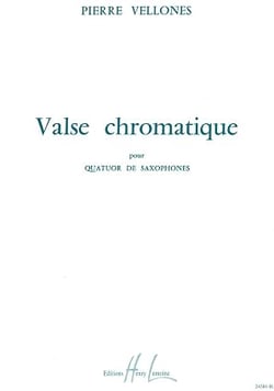Valse chromatique - partition saxophone