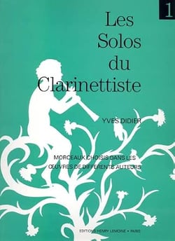 Les solos du clarinettiste Vol.1 - partition clarinette