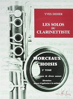 Les solos du clarinettiste Vol.2 - partition clarinette