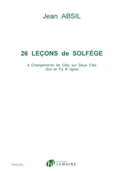 26 Leçons 2 clés sans accompagnement