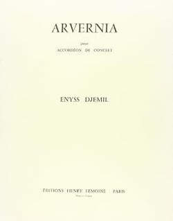 Arvernia - partition accordéon