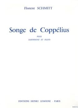 Songe de Coppélius - partition saxophone sib