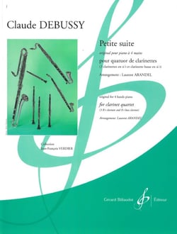 Petite suite - partition clarinette