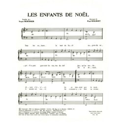 Noël des enfants - partition Piano