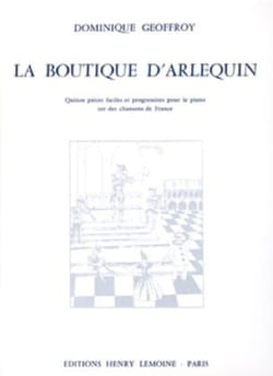 Boutique d'Arlequin - partition Piano