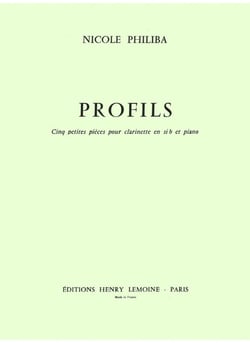Profils - partition clarinette