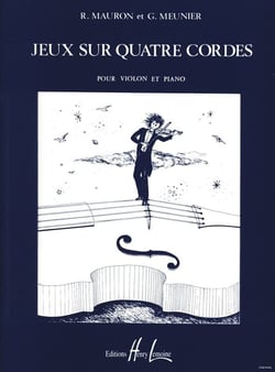 Jeux sur 4 cordes - partition Piano