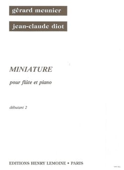 Miniature - partition Piano
