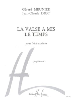 La valse a mis le temps - partition flûte et piano