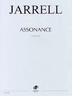 Assonance - partition clarinette