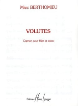 Volutes - partition Piano