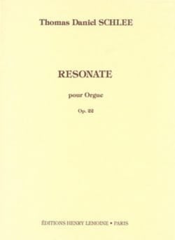  resonate op.22 - partition orgue