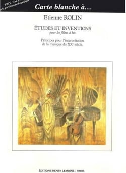 Études et Inventions - partition flûte à bec