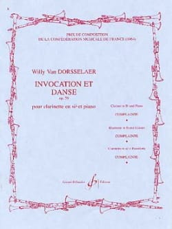 Invocation et Danse - partition Piano