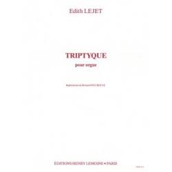 Triptyque - partition orgue