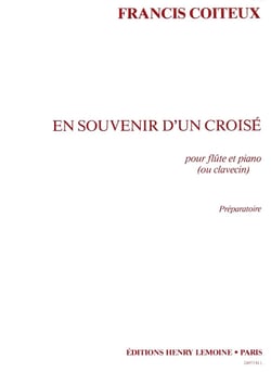 En souvenir d'un Croisé - partition flûte et piano