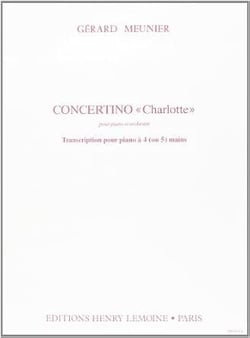 Concertino Charlotte - partition Piano