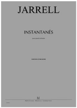 Instantanés - partition orchestre