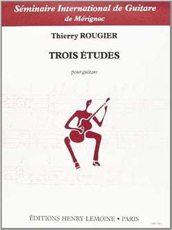 3 Études - partition guitare
