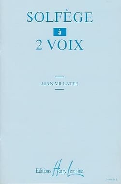 Solfège à 2 voix sans accompagnement - méthode Solfège