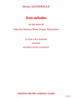 Mélodies (3) - partition Piano
