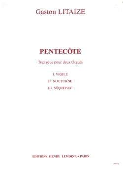 Pentecôte - partition orgue