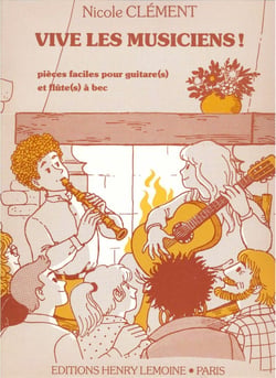 Vive les musiciens - partition flûte à bec