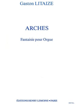 Arches - partition orgue