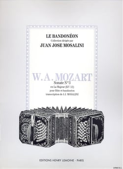 Sonate n3 en la maj. kv 12 --- flute et bandoneon