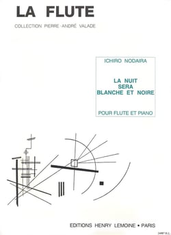 La Nuit sera blanche et noire - partition flûte