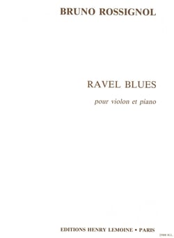 Ravel Blues - partition Piano
