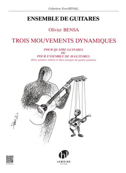 3 Mouvements Dynamiques - partition guitare