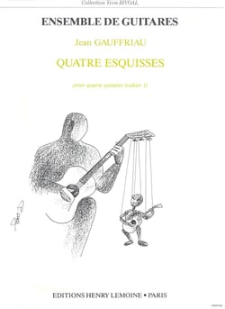 4 Esquisses Vol.1 - partition guitare