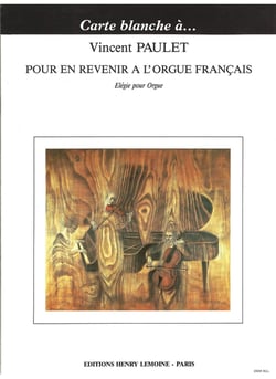 Élégie - Pour en revenir à l'Orgue Français - partition orgue