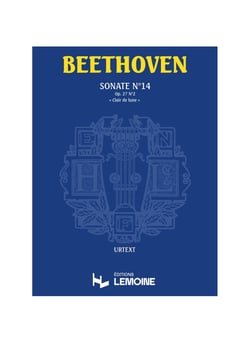 Sonate n°14 "Clair de lune" Op.27 n°2 (Urtext) - partition Piano