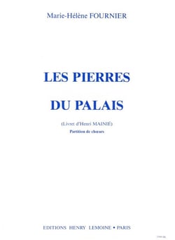 Pierres du Palais (opéra pour enfants) - partition 5 choeurs d'enfant