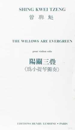 Willows Are Ever Green - partition violon
